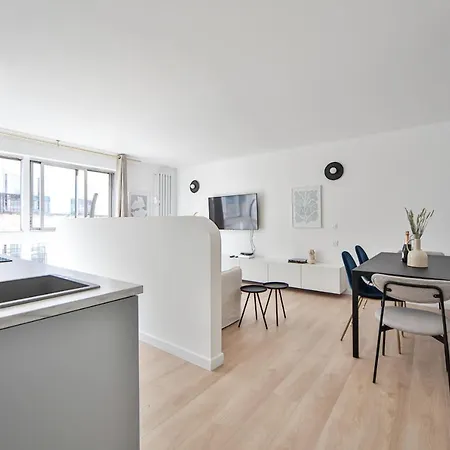 Апартаменты New Flat 8pers#canal St Martin#gare De L'est